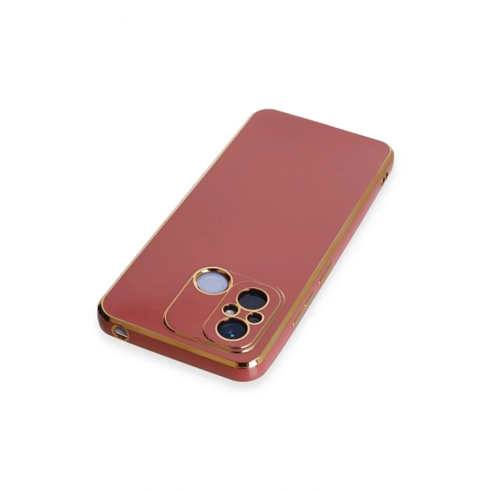 Newface Xiaomi Redmi 12C Kılıf Volet Silikon - Kırmızı