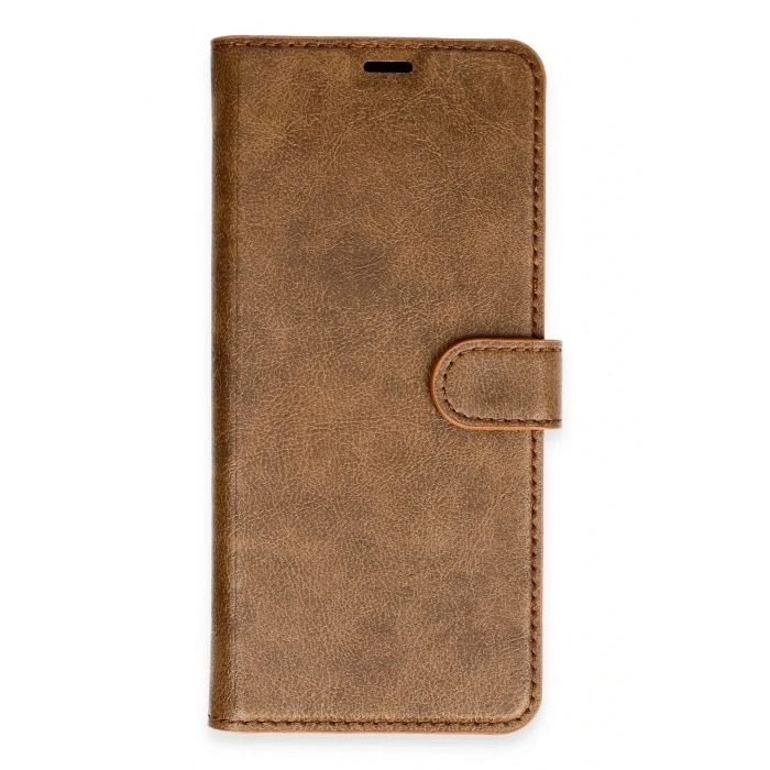 Newface Xiaomi Redmi 13 4G Kılıf Trend S Plus Kapaklı Kılıf - Taba