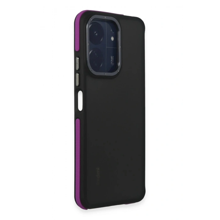 Newface Xiaomi Redmi 13C Harvel Kapak - Derin Mor