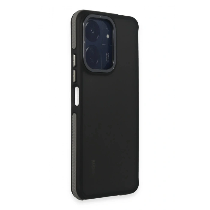 Newface Xiaomi Redmi 13C Harvel Kapak - Titan Gri