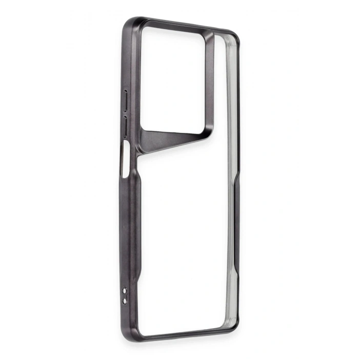 Newface Xiaomi Redmi 13C Kılıf Boyi Silikon Kapak - Siyah