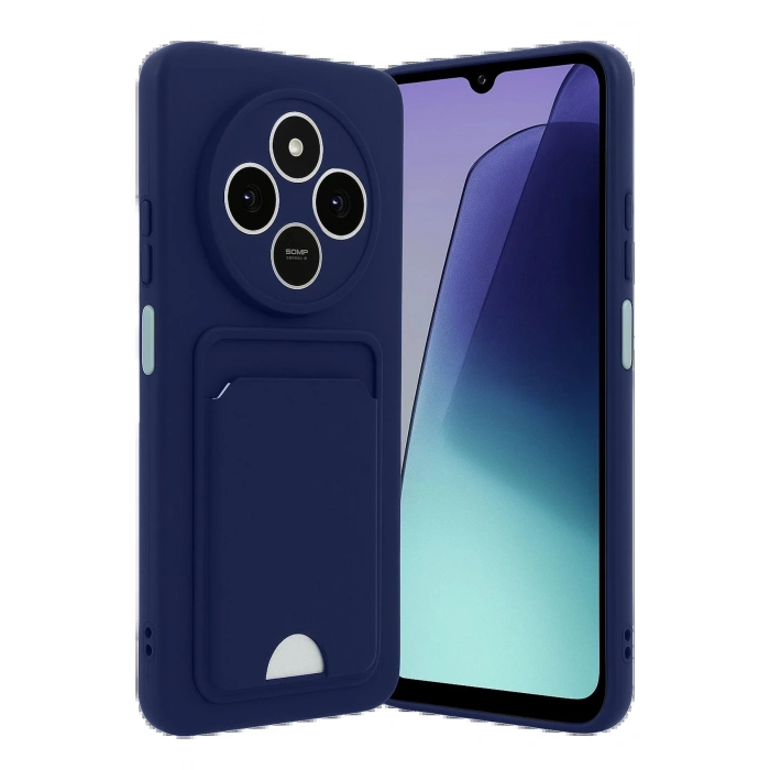 Newface Xiaomi Redmi 14C Kelvin Kartvizitli Silikon - Lacivert