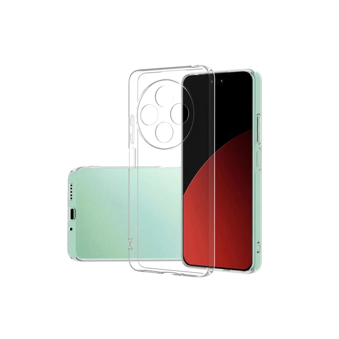 Newface Xiaomi Redmi 14C Kılıf Lüx Şeffaf Silikon