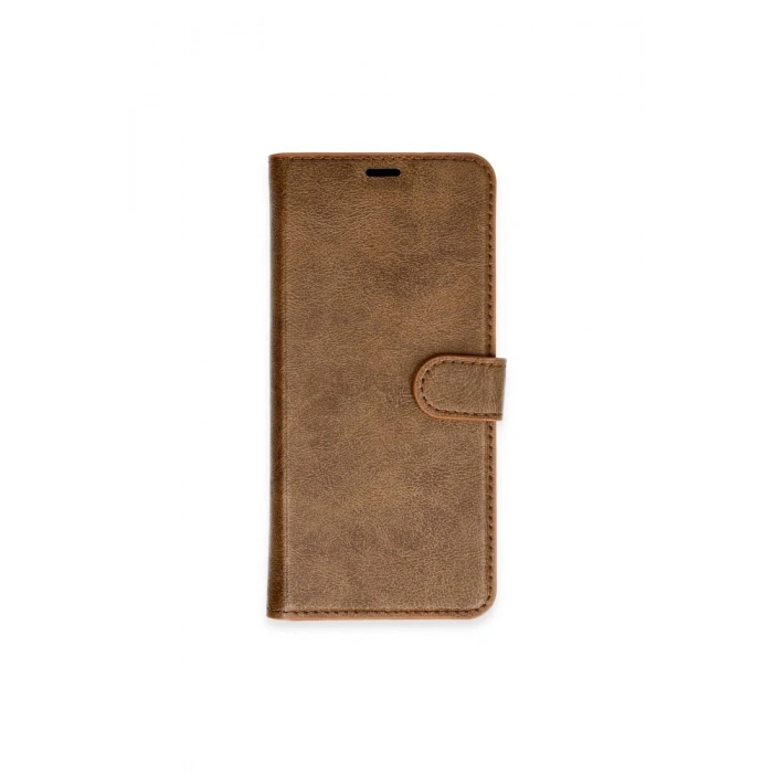 Newface Xiaomi Redmi 14C Kılıf Trend S Plus Kapaklı Kılıf - Taba