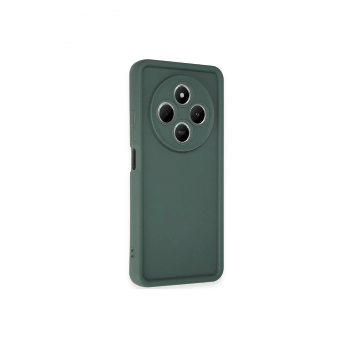 Newface Xiaomi Redmi 14C Kılıf Viera Silikon - Koyu Yeşil