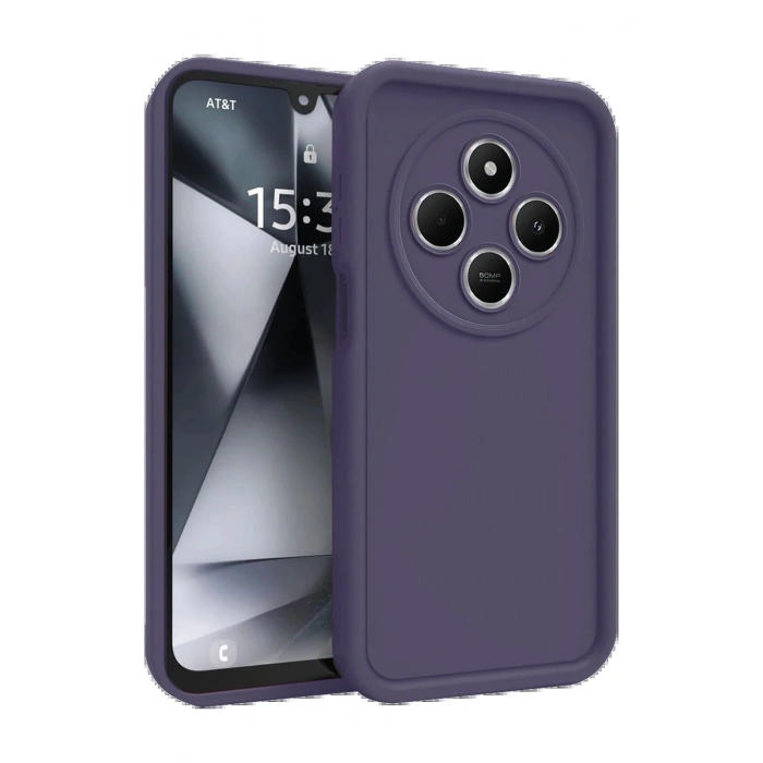 Newface Xiaomi Redmi 14C Kılıf Viera Silikon - Mürdüm