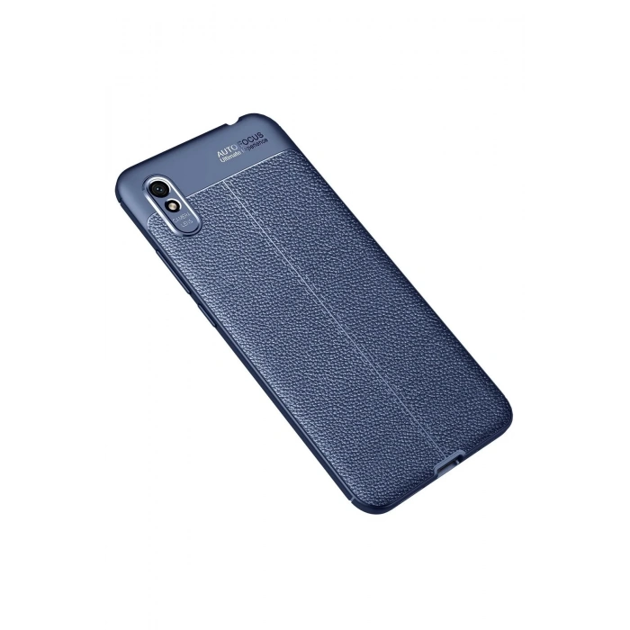 Newface Xiaomi Redmi 9A Kılıf Auto Focus Kapak - Lacivert