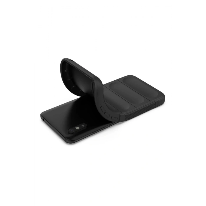 Newface Xiaomi Redmi 9A Kılıf Optimum Silikon - Siyah