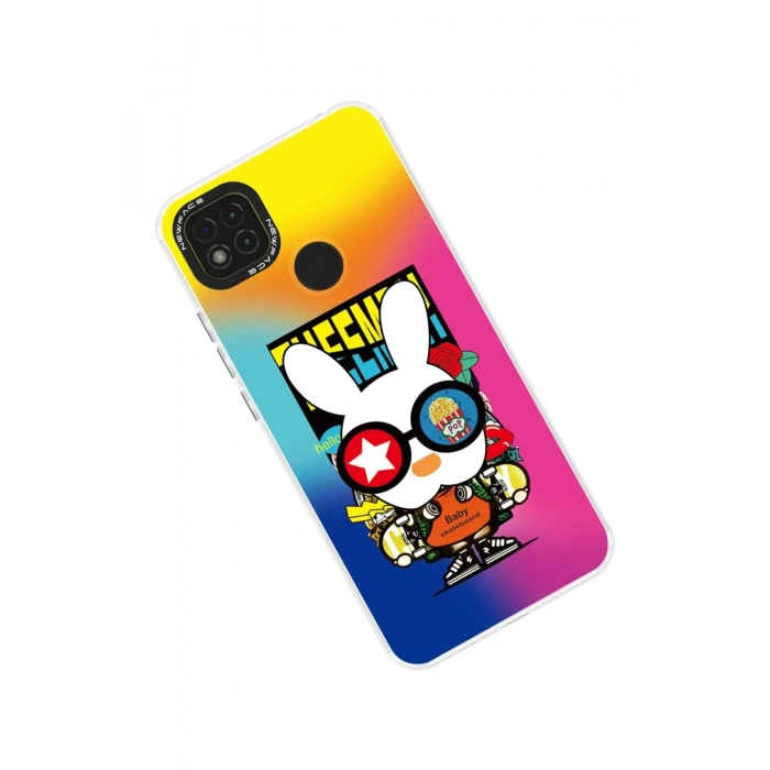 Newface Xiaomi Redmi 9C Kılıf Estoril Desenli Kapak - Estoril - 10