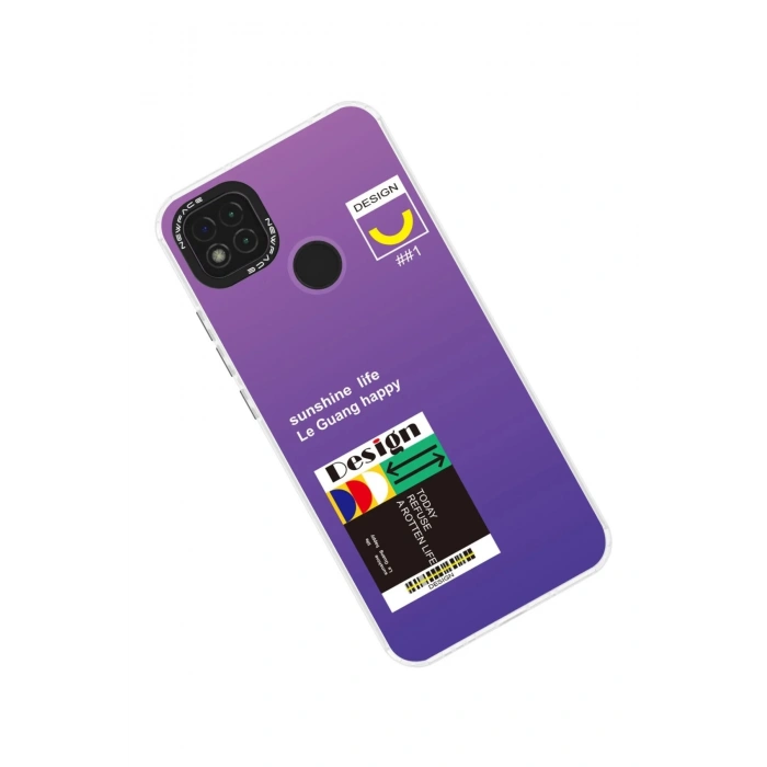 Newface Xiaomi Redmi 9C Kılıf Estoril Desenli Kapak - Estoril - 4