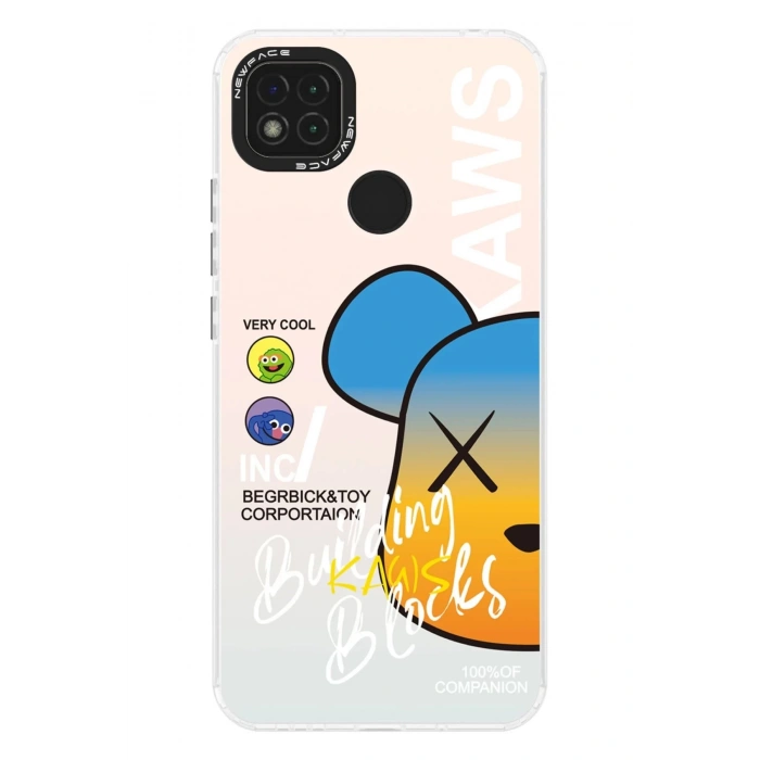 Newface Xiaomi Redmi 9C Kılıf Estoril Desenli Kapak - Estoril - 6