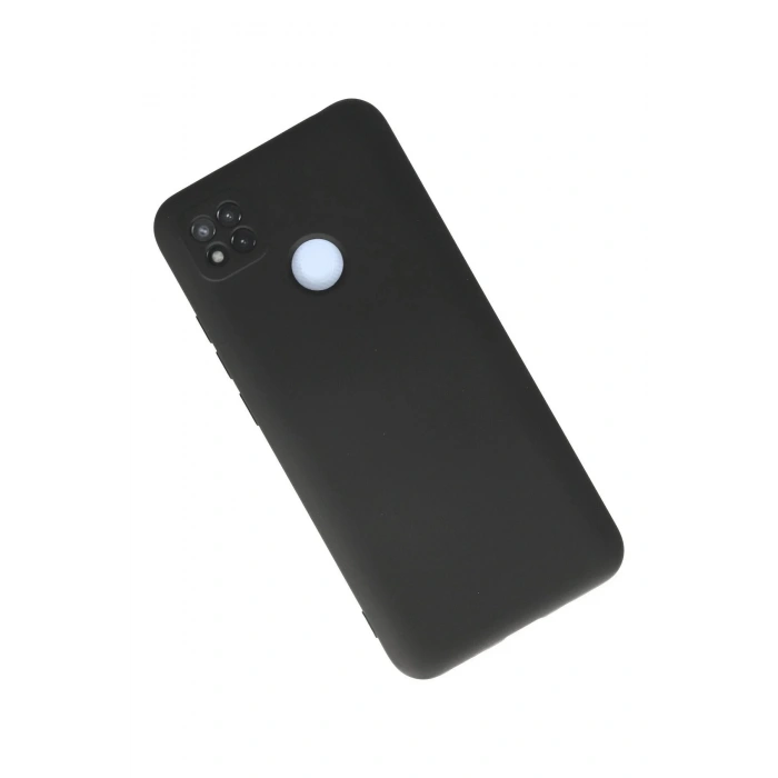 Newface Xiaomi Redmi 9C Kılıf Nano içi Kadife Silikon - Gri