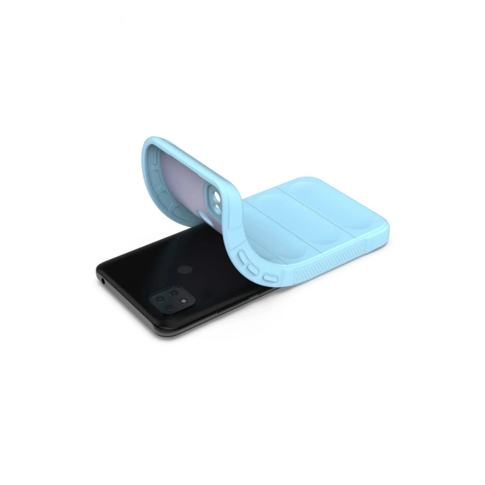 Newface Xiaomi Redmi 9C Kılıf Optimum Silikon - Sky Blue