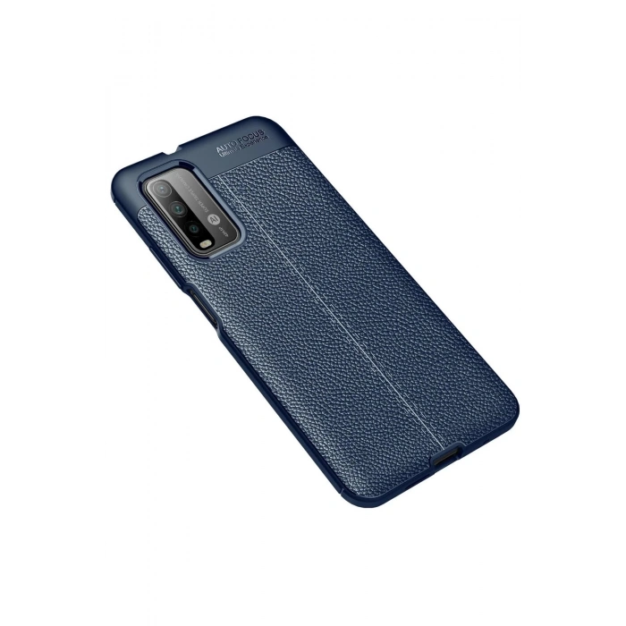 Newface Xiaomi Redmi 9T Kılıf Auto Focus Kapak - Lacivert