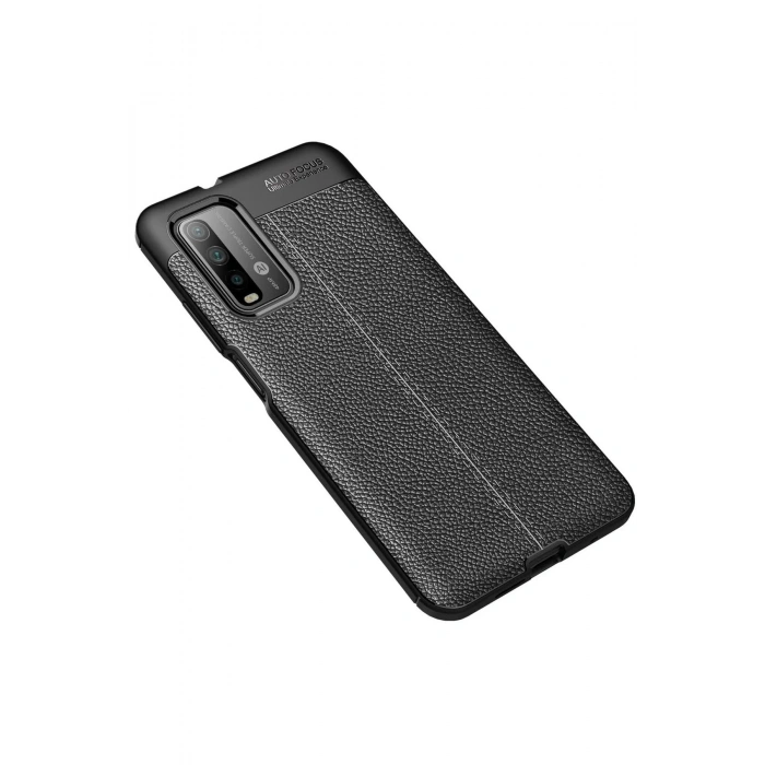 Newface Xiaomi Redmi 9T Kılıf Auto Focus Kapak - Siyah