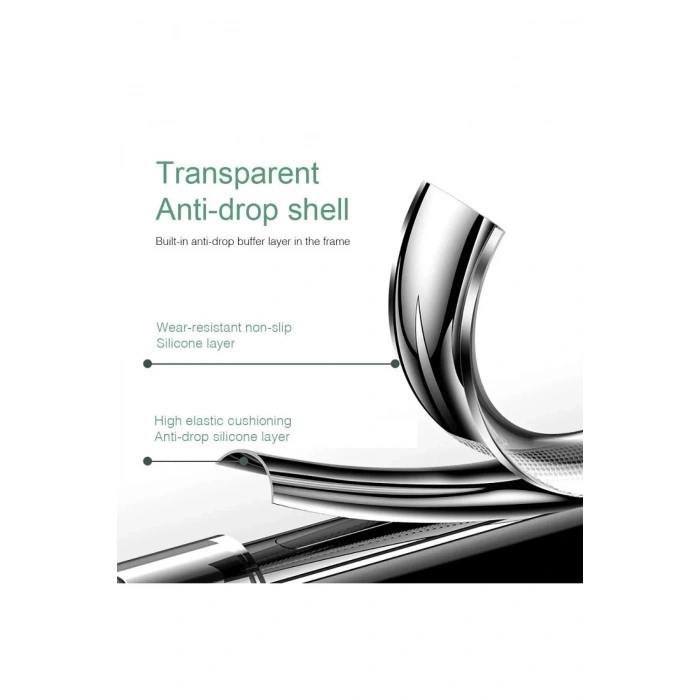 Newface Xiaomi Redmi 9T Kılıf Lüx Şeffaf Silikon