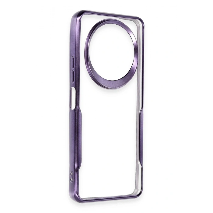 Newface Xiaomi Redmi A3 4G Kılıf Boyi Silikon Kapak - Derin Mor