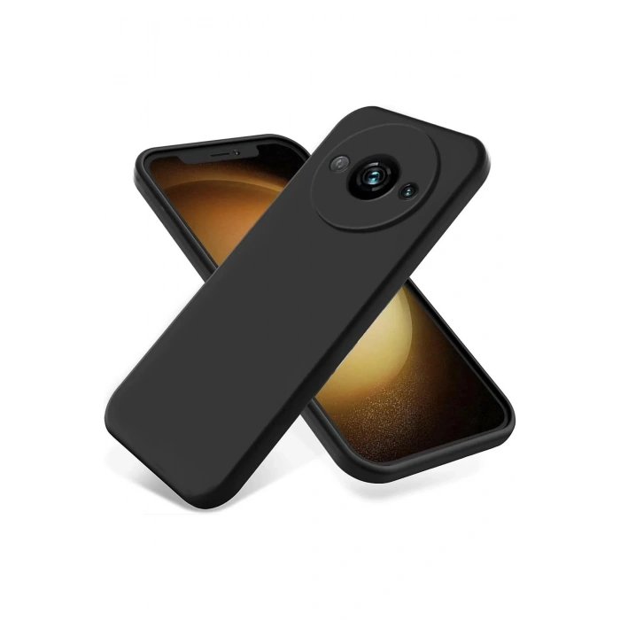 Newface Xiaomi Redmi A3 4G Kılıf First Silikon - Siyah