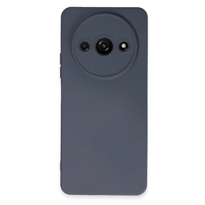 Newface Xiaomi Redmi A3 4G Kılıf Nano içi Kadife Silikon - Gri