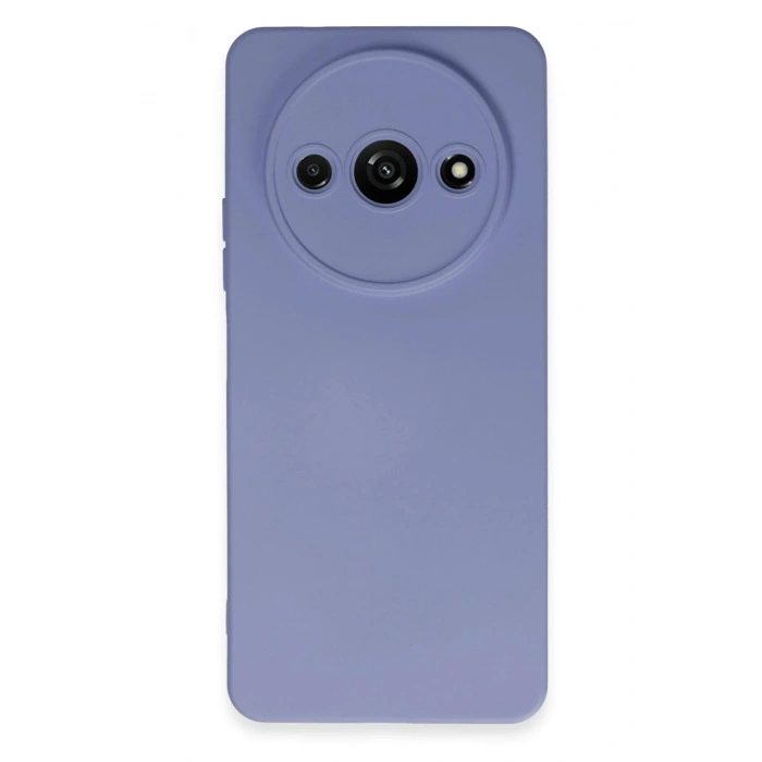 Newface Xiaomi Redmi A3 4G Kılıf Nano içi Kadife Silikon - Lila