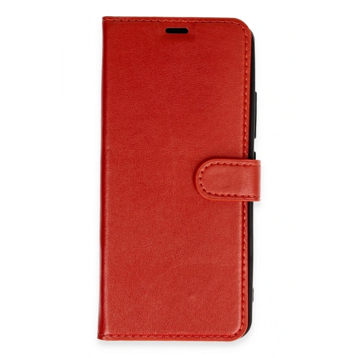 Newface Xiaomi Redmi A3 4G Kılıf Trend S Plus Kapaklı Kılıf - Kırmızı