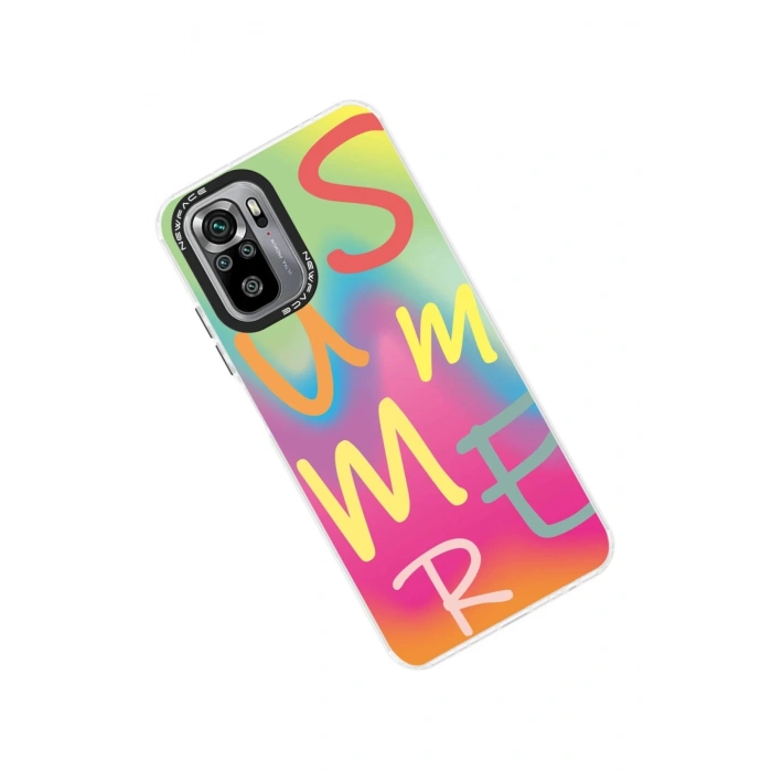 Newface Xiaomi Redmi Note 10 Kılıf Estoril Desenli Kapak - Estoril - 3