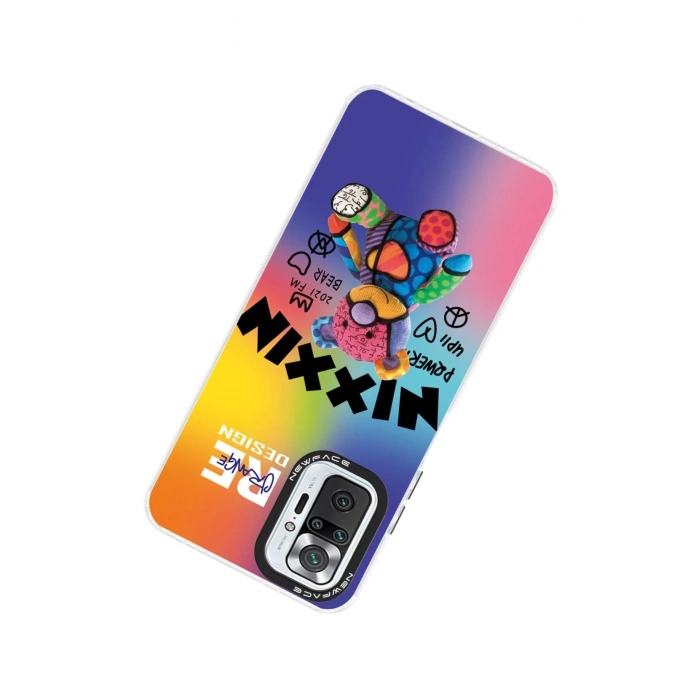 Newface Xiaomi Redmi Note 10 Pro Kılıf Estoril Desenli Kapak - Estoril - 11