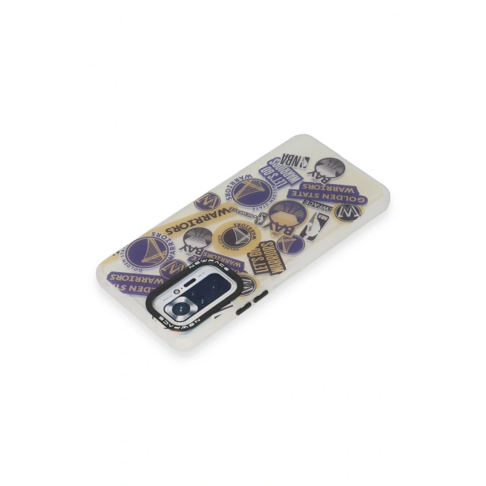 Newface Xiaomi Redmi Note 10 Pro Kılıf Estoril Desenli Kapak - Estoril - 13