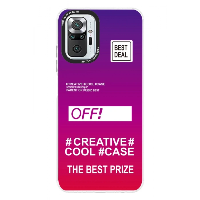 Newface Xiaomi Redmi Note 10 Pro Kılıf Estoril Desenli Kapak - Estoril - 9