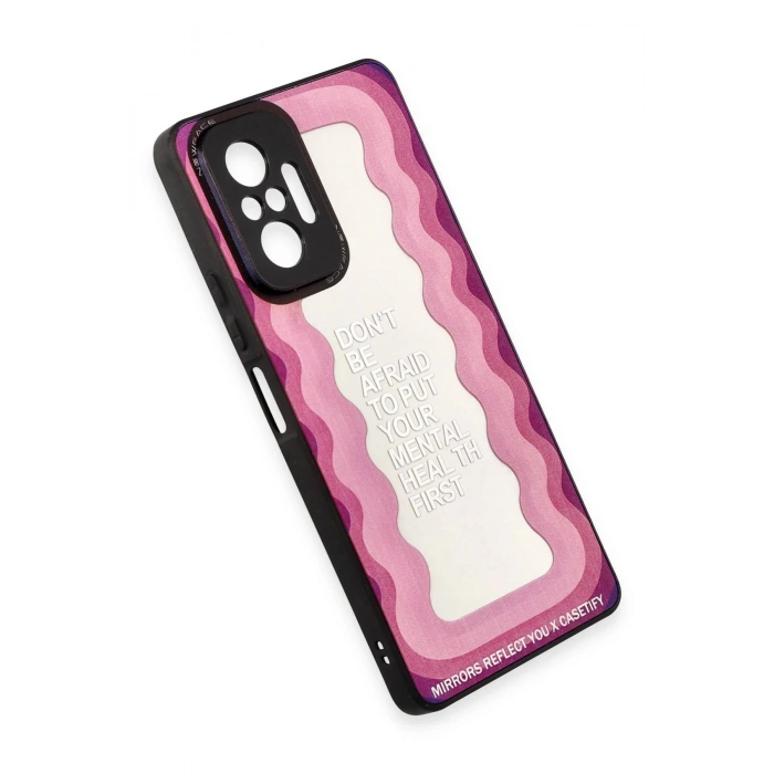 Newface Xiaomi Redmi Note 10 Pro Kılıf Mirror Desenli Kapak - Mirror - 11