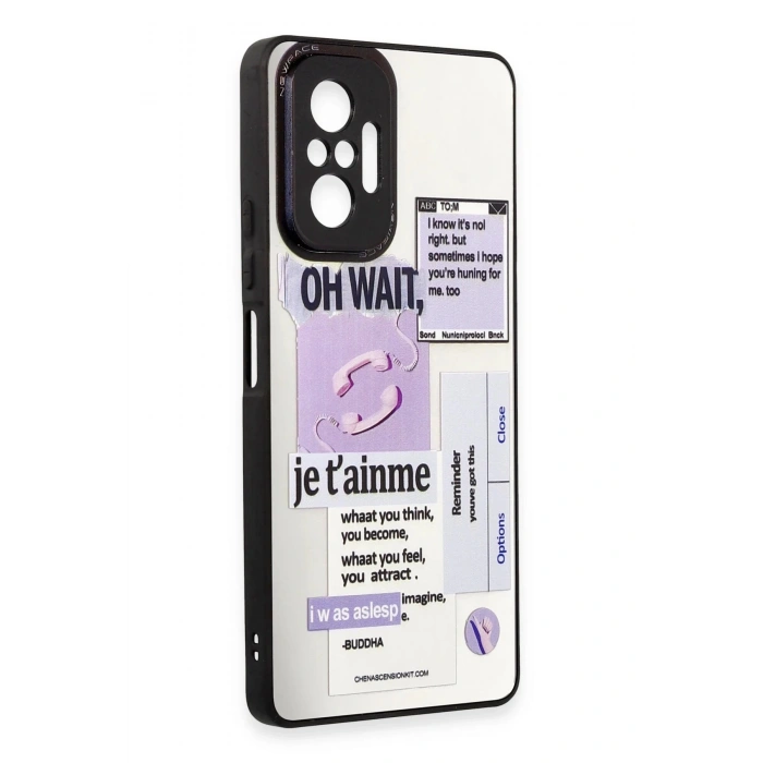 Newface Xiaomi Redmi Note 10 Pro Kılıf Mirror Desenli Kapak - Mirror - 4