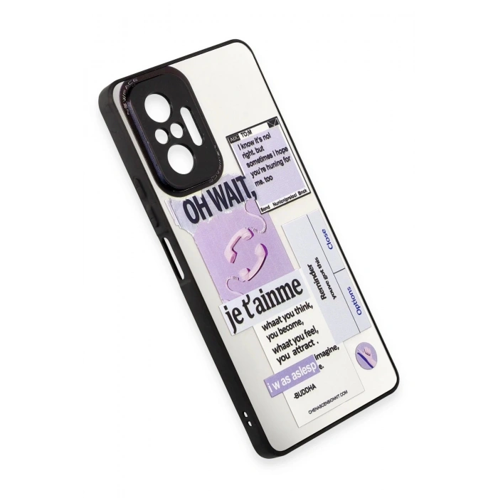 Newface Xiaomi Redmi Note 10 Pro Kılıf Mirror Desenli Kapak - Mirror - 4