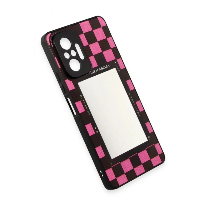 Newface Xiaomi Redmi Note 10 Pro Kılıf Mirror Desenli Kapak - Mirror - 8