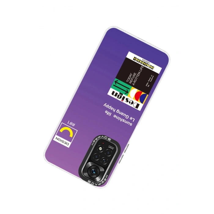 Newface Xiaomi Redmi Note 11 Kılıf Estoril Desenli Kapak - Estoril - 4