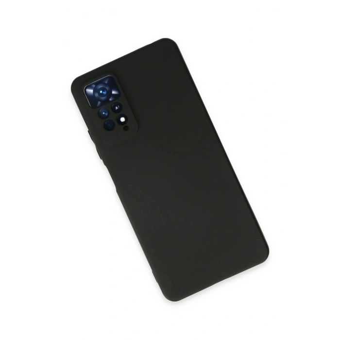 Newface Xiaomi Redmi Note 11 Kılıf First Silikon - Siyah