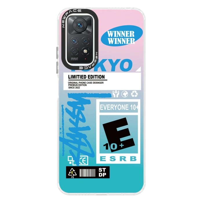 Newface Xiaomi Redmi Note 11 Pro Kılıf Estoril Desenli Kapak - Estoril - 1