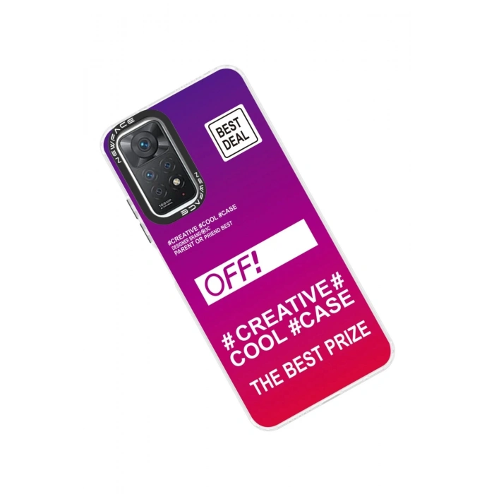 Newface Xiaomi Redmi Note 11 Pro Kılıf Estoril Desenli Kapak - Estoril - 9