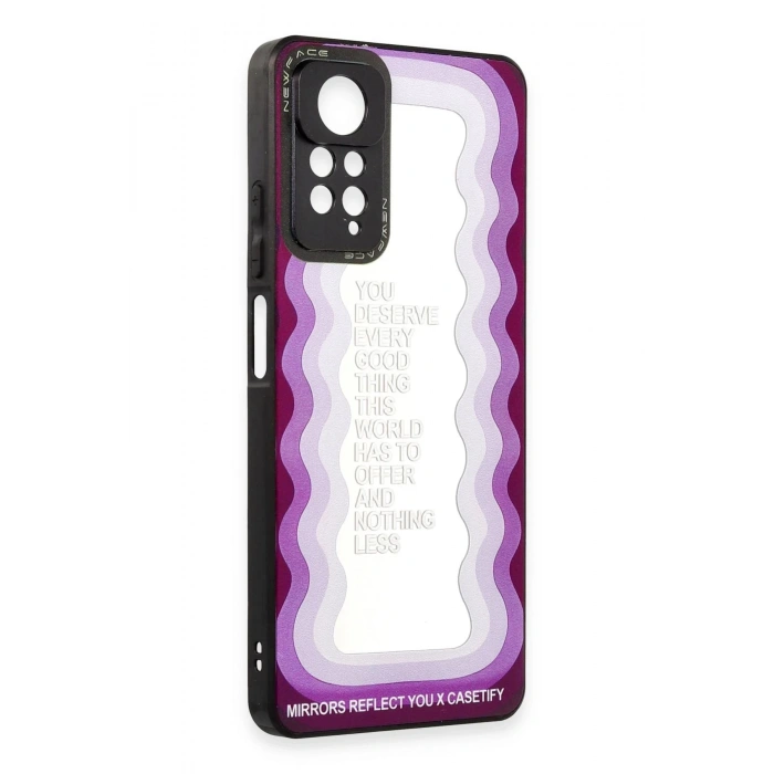 Newface Xiaomi Redmi Note 11 Pro Kılıf Mirror Desenli Kapak - Mirror - 5