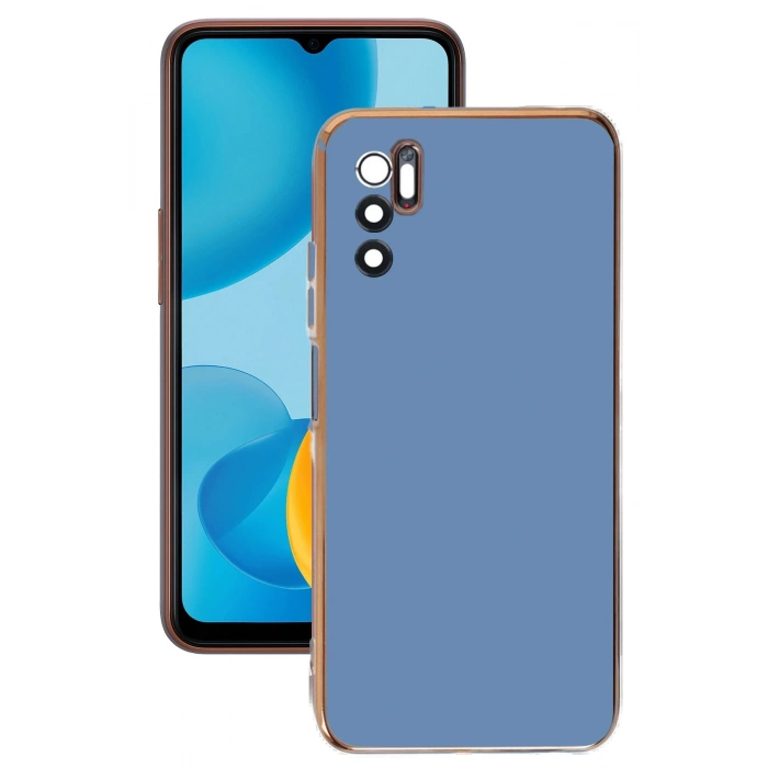 Newface Xiaomi Redmi Note 11 SE Kılıf Volet Silikon - Mavi