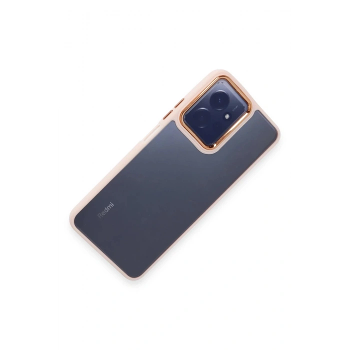 Newface Xiaomi Redmi Note 12 4G Kılıf Dora Kapak - Pudra