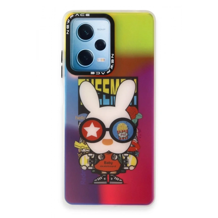 Newface Xiaomi Redmi Note 12 4G Kılıf Estoril Desenli Kapak - Estoril - 10