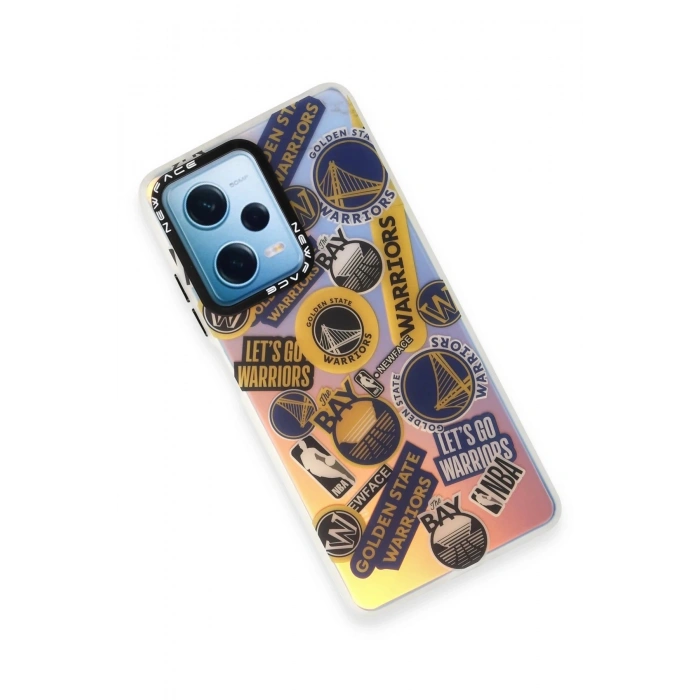 Newface Xiaomi Redmi Note 12 4G Kılıf Estoril Desenli Kapak - Estoril - 13