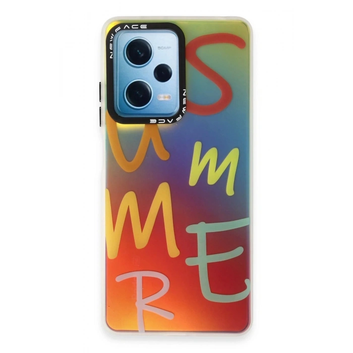 Newface Xiaomi Redmi Note 12 4G Kılıf Estoril Desenli Kapak - Estoril - 3