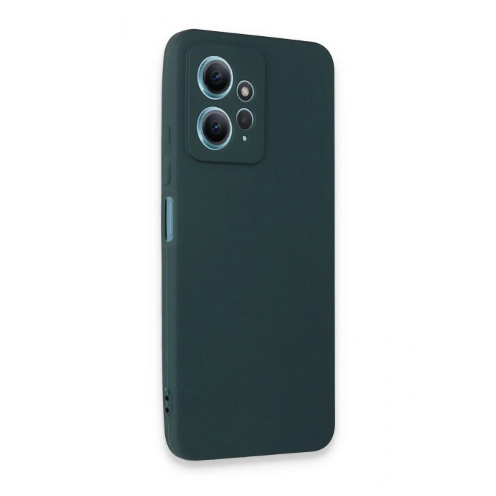 Newface Xiaomi Redmi Note 12 4G Kılıf First Silikon - Koyu Yeşil