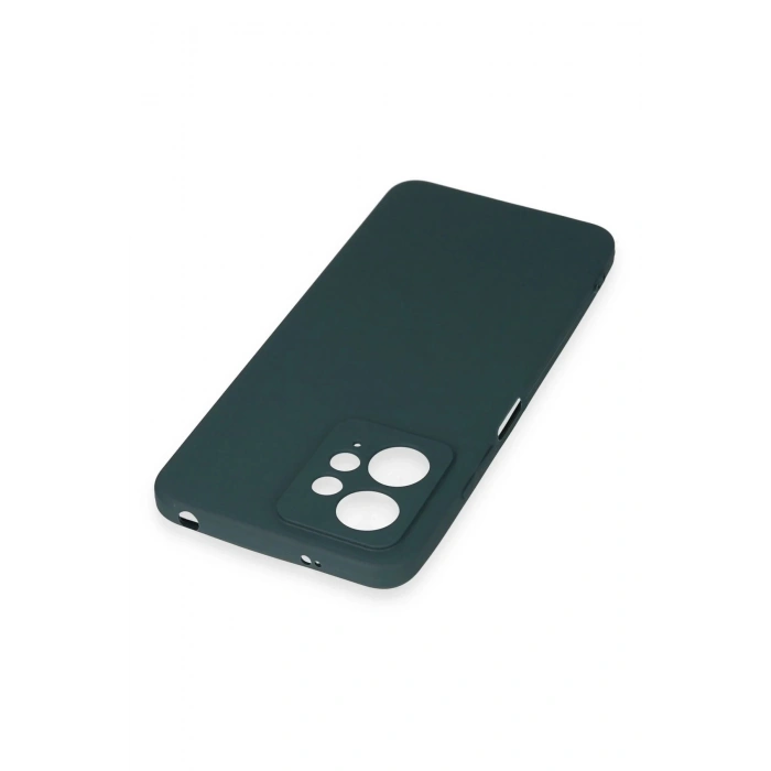 Newface Xiaomi Redmi Note 12 4G Kılıf First Silikon - Koyu Yeşil