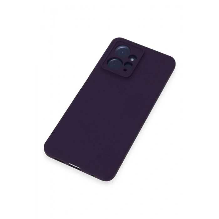 Newface Xiaomi Redmi Note 12 4G Kılıf Nano içi Kadife Silikon - Mor