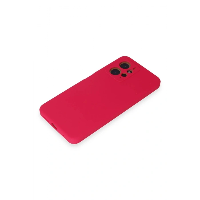 Newface Xiaomi Redmi Note 12 4G Kılıf Nano içi Kadife Silikon - Pembe