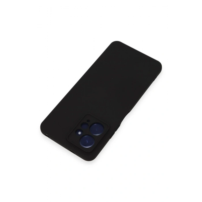 Newface Xiaomi Redmi Note 12 4G Kılıf Nano içi Kadife Silikon - Siyah