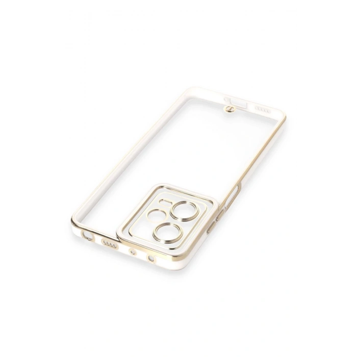 Newface Xiaomi Redmi Note 12 5G Kılıf Liva Lens Silikon - Beyaz