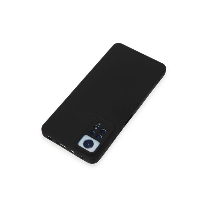 Newface Xiaomi Redmi Note 12 Pro 4G Kılıf Nano içi Kadife Silikon - Siyah